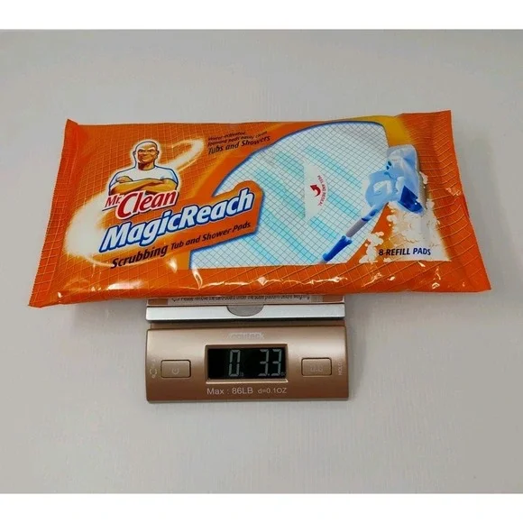 Mr Clean Magic Reach Scrubbing Tub + Shower Refill Pads 2 Opened Packs -SEE NOTE - Picture 6 of 6